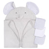Gerber 4pc Bath Set Grey Elephant