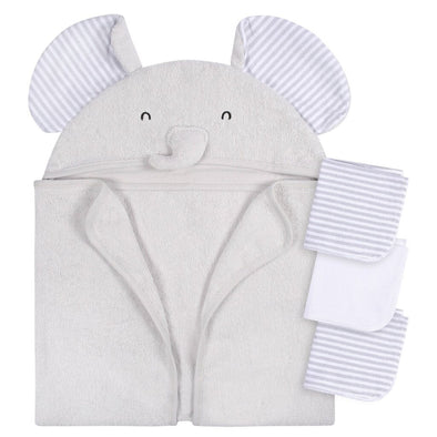 Gerber 4pc Bath Set Grey Elephant