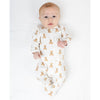 Lulujo Footed Sleeper, Vintage Bear