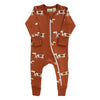 Parade Organics Signature Zip Romper, Dogs