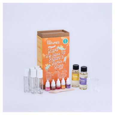 Kiss Naturals DIY Lava Lip Gloss Kit