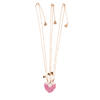 Great Pretenders Bestie Era Tear and Share Necklaces, 3pc