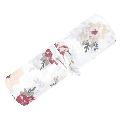 Perlimpinpin Cotton Muslin Blanket, Roses