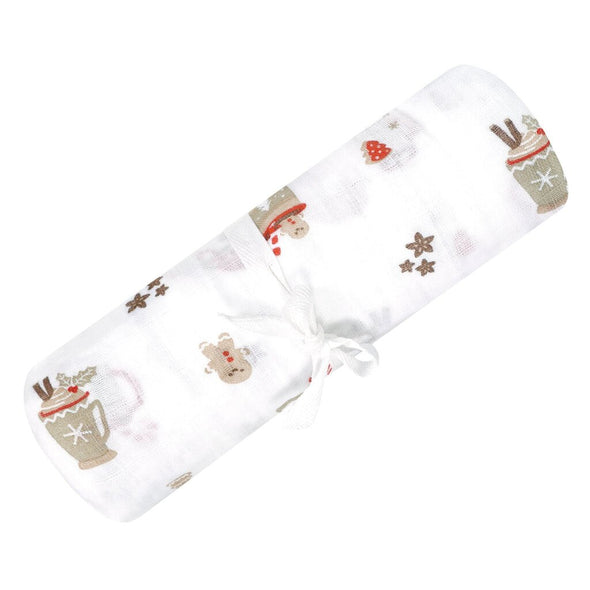 Perlimpinpin Cotton Muslin Blanket, Christmas
