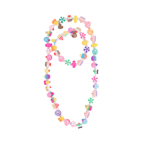 Great Pretenders Sweet Treats Necklace and Bracelet Set, 2pc