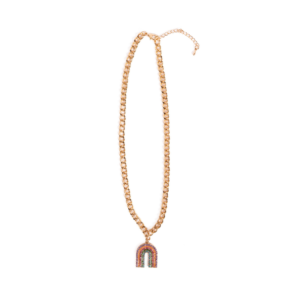 Great Pretenders Boutique Chic Somewhere Over The Rhinestone Necklace