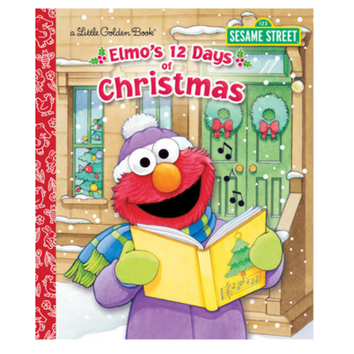 Little Golden Book Elmo's 12 Days of Christmas