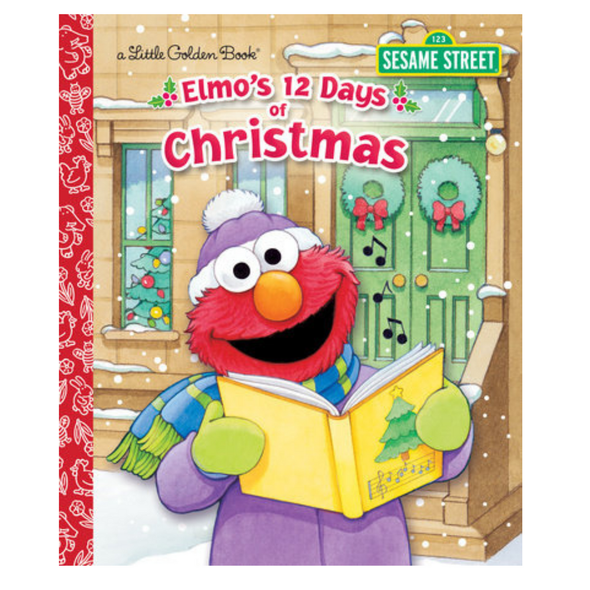 Little Golden Book Elmo's 12 Days of Christmas