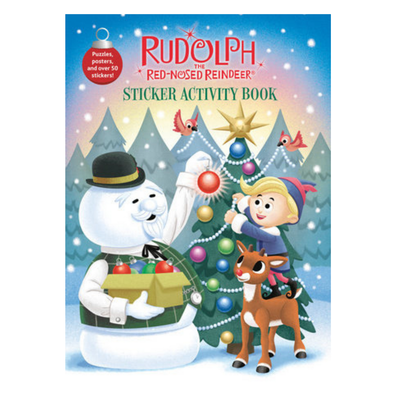 Rudolph the Red-Nosed Reindeer Sticker Activity Book