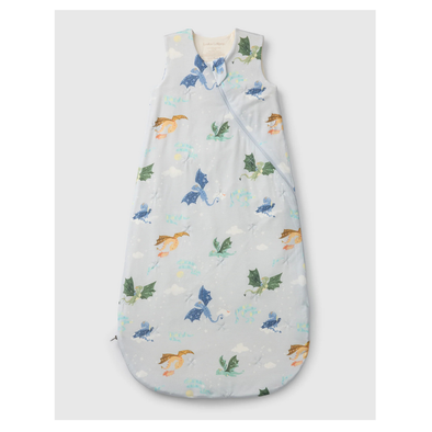 Loulou Lollipop Tencel Sleep Bag 1.0 TOG, Magical Dragons