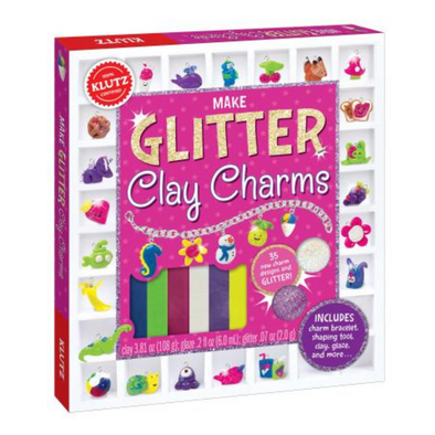 Klutz Make Glitter Clay Charms