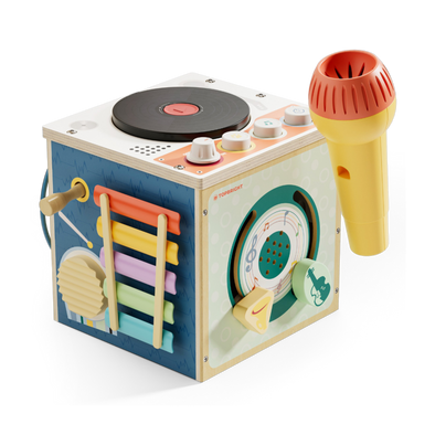 Top Bright Musical Activity Cube