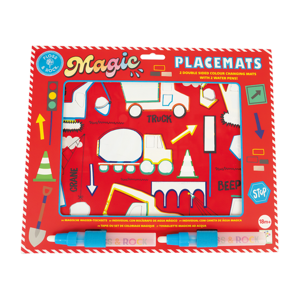Floss & Rock Magic Water Placemats, Construction