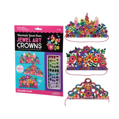 Crocodile Creek Decorate Your Own Jewel Art Crowns