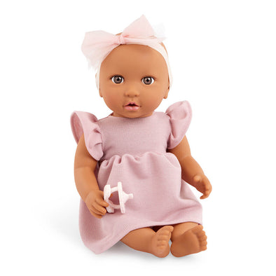 LullaBaby 14" Doll, Pink Dress