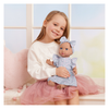 LullaBaby 14" Baby Doll, Blue Dress & Pj's