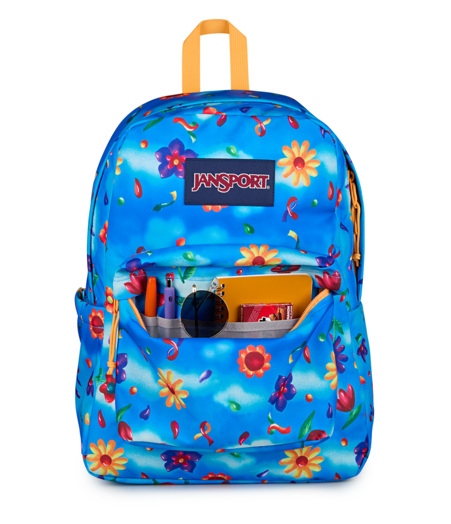 Jansport Superbreak Plus, Daydream Floral Blue – Spring Children