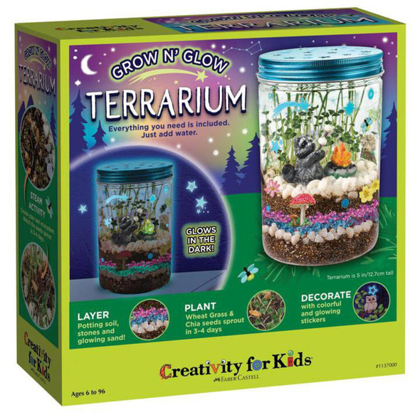 Creativity For Kids Grow n' Glow Terrarium