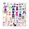 Reusable Puffy Stickers, Dress Up
