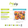 (re)zip 2 Lay Flat Reusable Lunch Bags