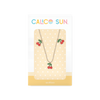 Calico Sun Riley Necklace, Cherry