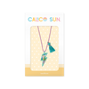 Calico Sun Charlie Necklace, Lightning Bolt