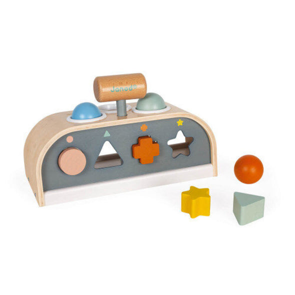Janod Tap Tap and Shape Sorter