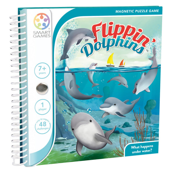Smart Games Flippin' Dolphins Travel Game