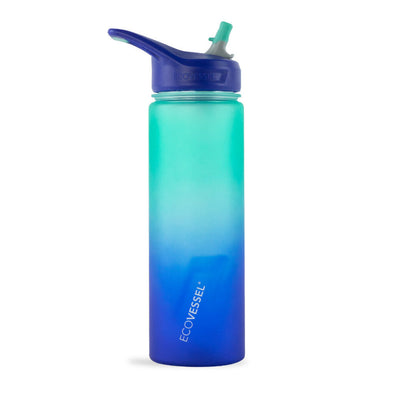EcoVessel Wave Sports Water Bottle 24oz, Galactic Ocean