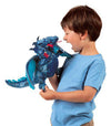 Folkmanis Blue Three-Headed Dragon Puppet