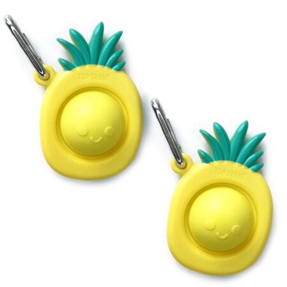 Mega Pop Keychain, Pineapple