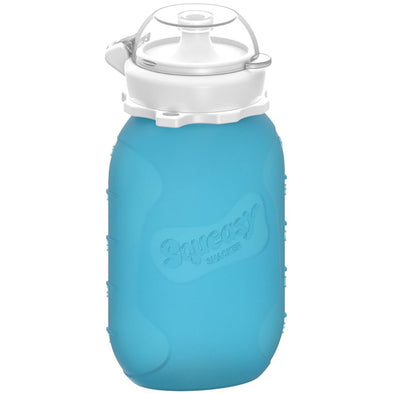 Squeasy Gear Snacker 6oz, Clear Blue