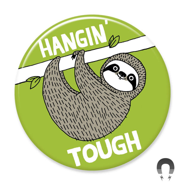 Badge Bomb Magnet, Hangin' Tough Sloth