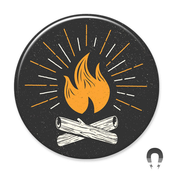 Badge Bomb Magnet, Campfire