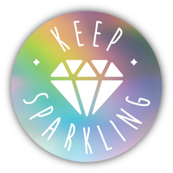 Keep Sparkling Diamond Sticker