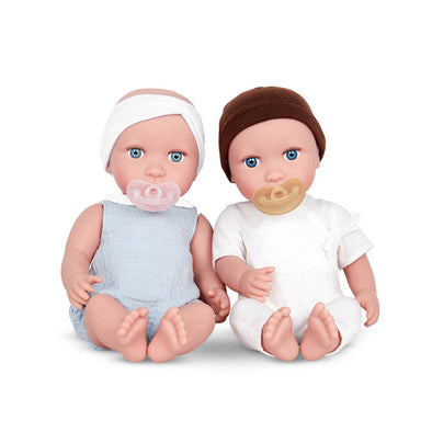 Babi 14" Twins with Pacifier