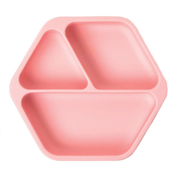 Tiny Twinkle Silicone Plate, Pink