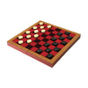 Folding Wood Checkers Set