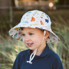 Jan & Jul Cotton Bucket Sun Hat, Dino Kids
