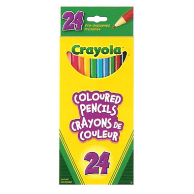Crayola 24pc Pencil Crayons