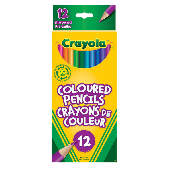 Crayola Coloured Pencils 12pc