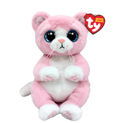 TY Beanie Bellies, Lilliebelle Pink Cat