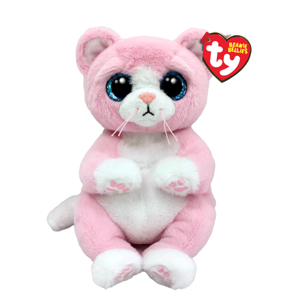 TY Beanie Bellies, Lilliebelle Pink Cat