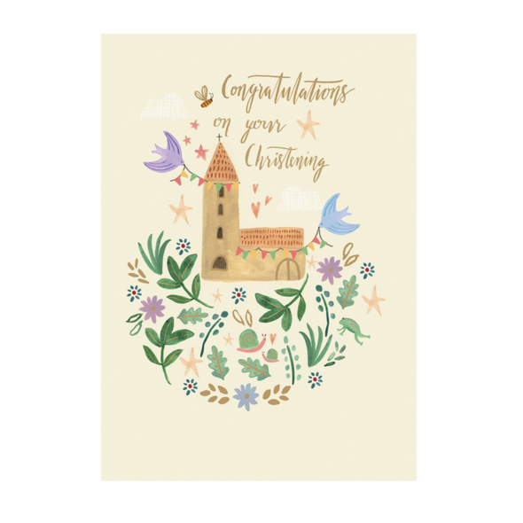 Congratulations On Your Christening Card