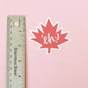 Canada Eh Vinyl Sticker