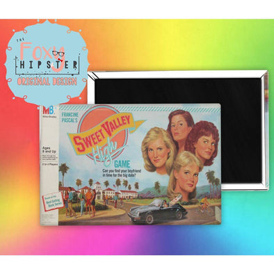 Foxy Hipster Magnet, Sweet Valley High Board Game