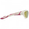 Koolsun Sport Sunglasses, White + Hot Pink