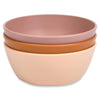 Tiny Twinkle 3pc Plastic Bowl Set, Pink Sand Camel