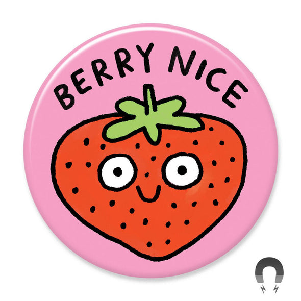 Badge Bomb Magnet, Berry Nice