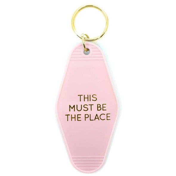 Key Tag, This Must Be The Place Pink